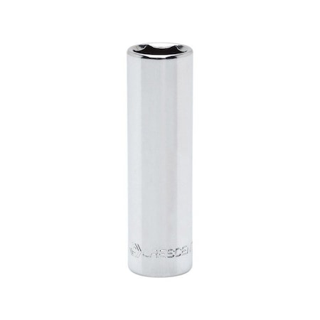 Weller Crescent 10 mm X 1/4 in. drive Metric 6 Point Deep Socket 1 pc CDDS17N